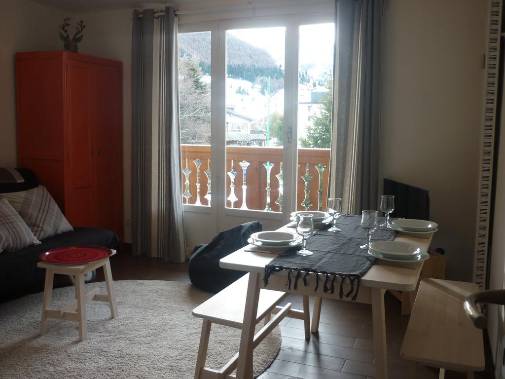 Ferienwohnung Les Myosotis Les Deux Alpes Exterior foto